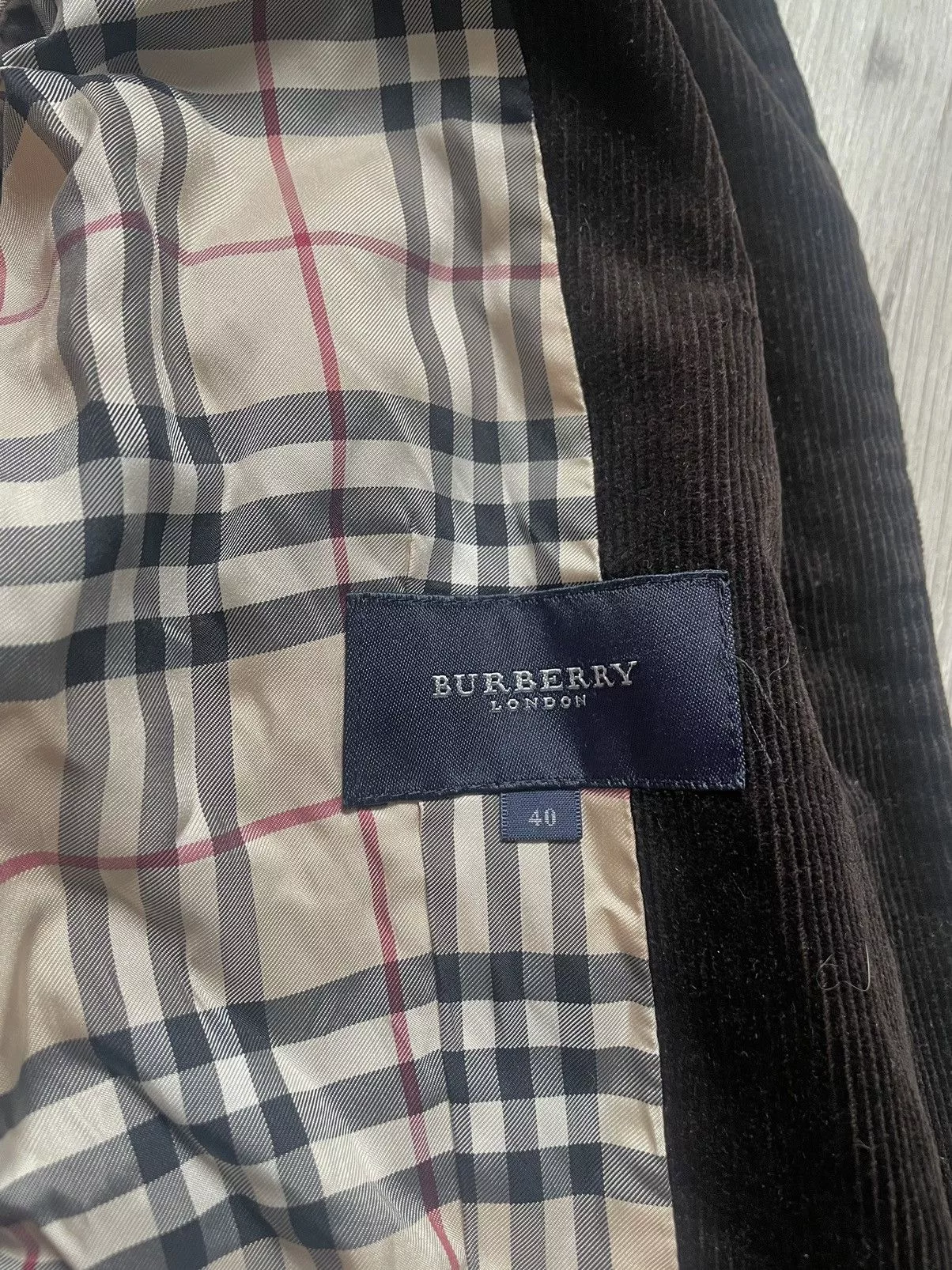 Burberry Light Jackets Burberry brown cotton blazer