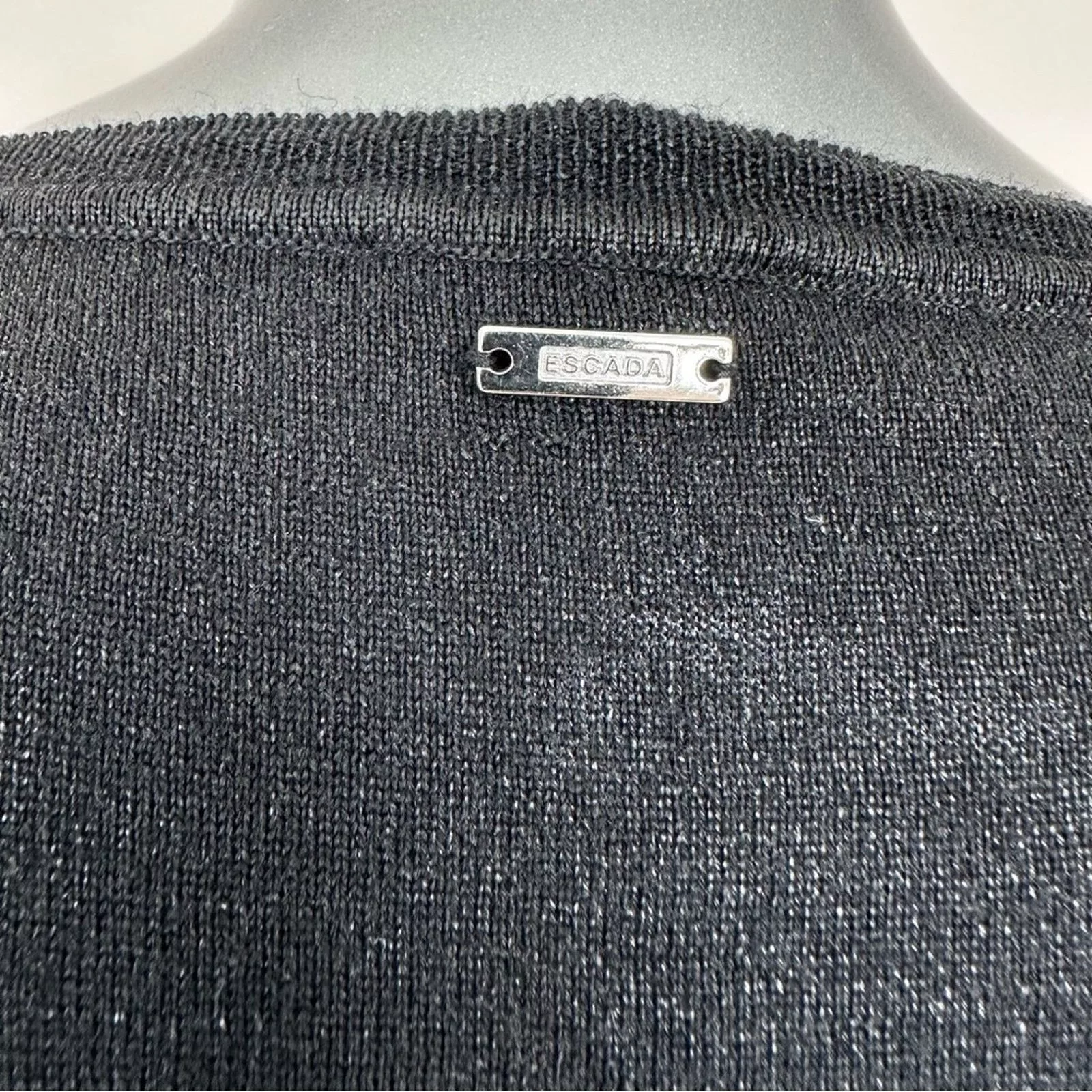 Escada Sweaters Escada women sweater size 36 or M Authentic Black