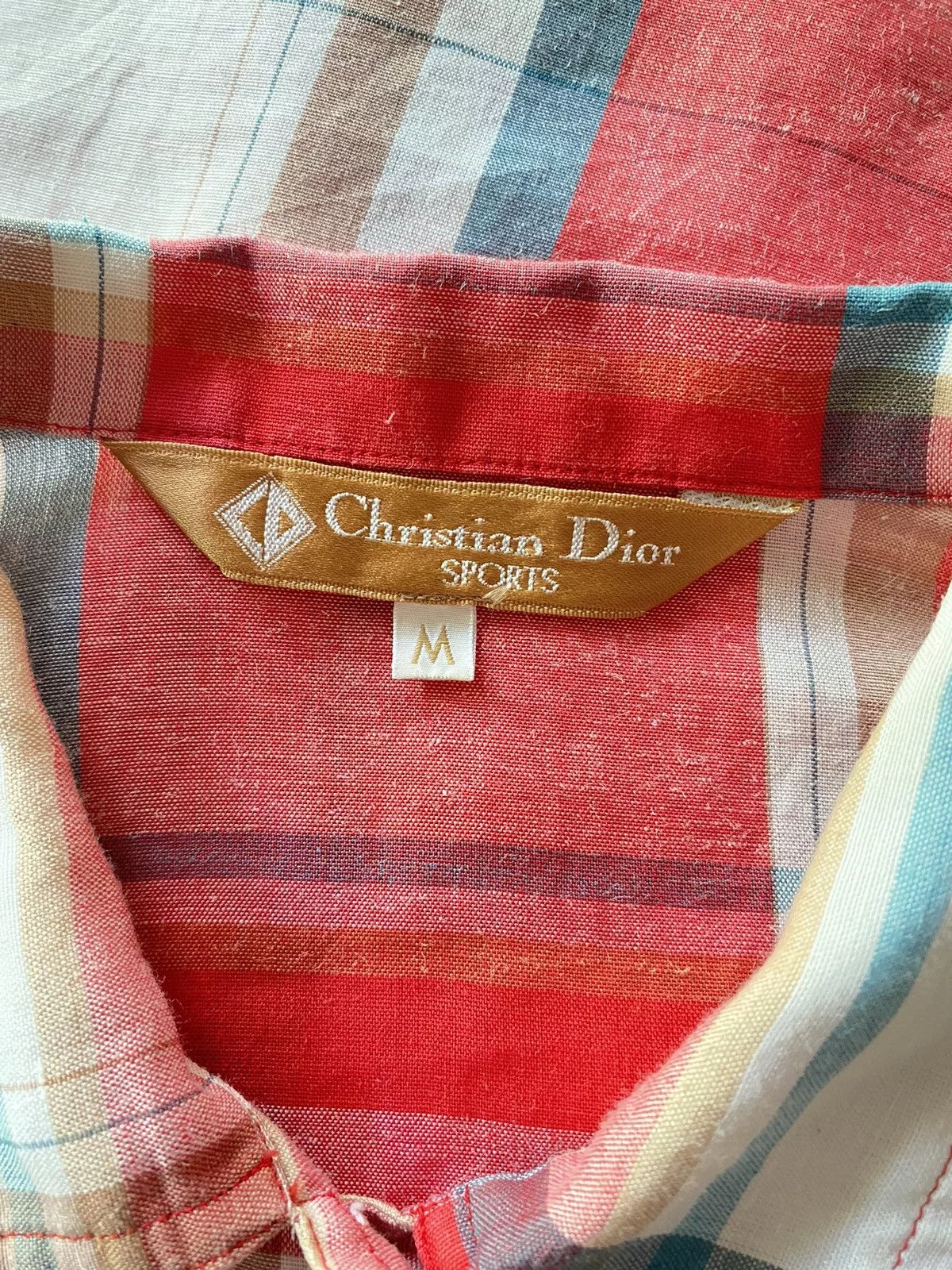 Dior Button Ups Christian Dior shirt Red