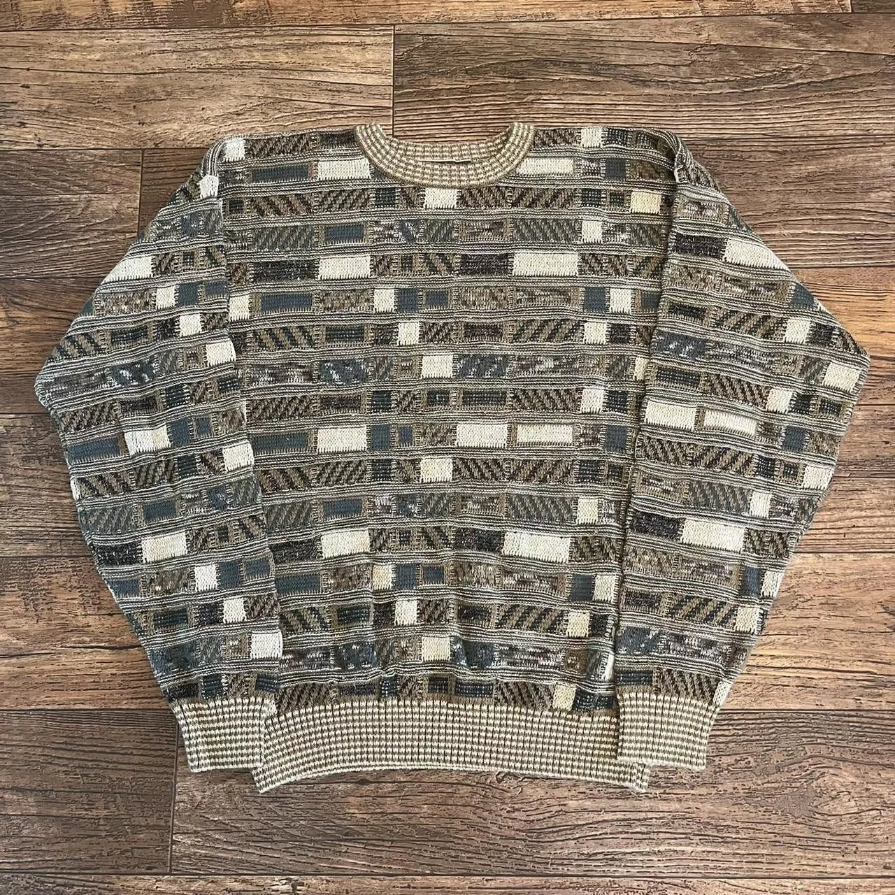 Vintage Sweaters Knitwear Vintage 90’s 3D Sweater Multi
