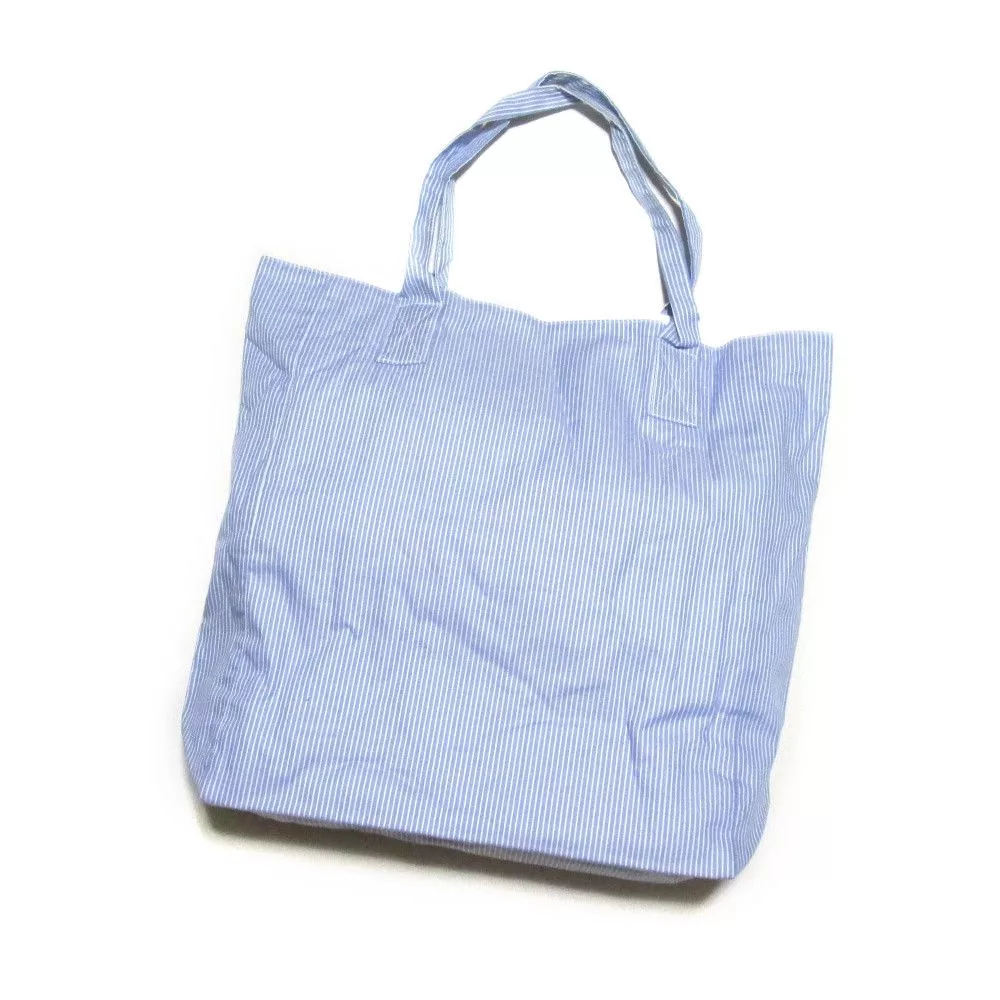 Comme des Garcons Bags Luggage Comme des Garcons Bag Logo Barcode Tote Blue