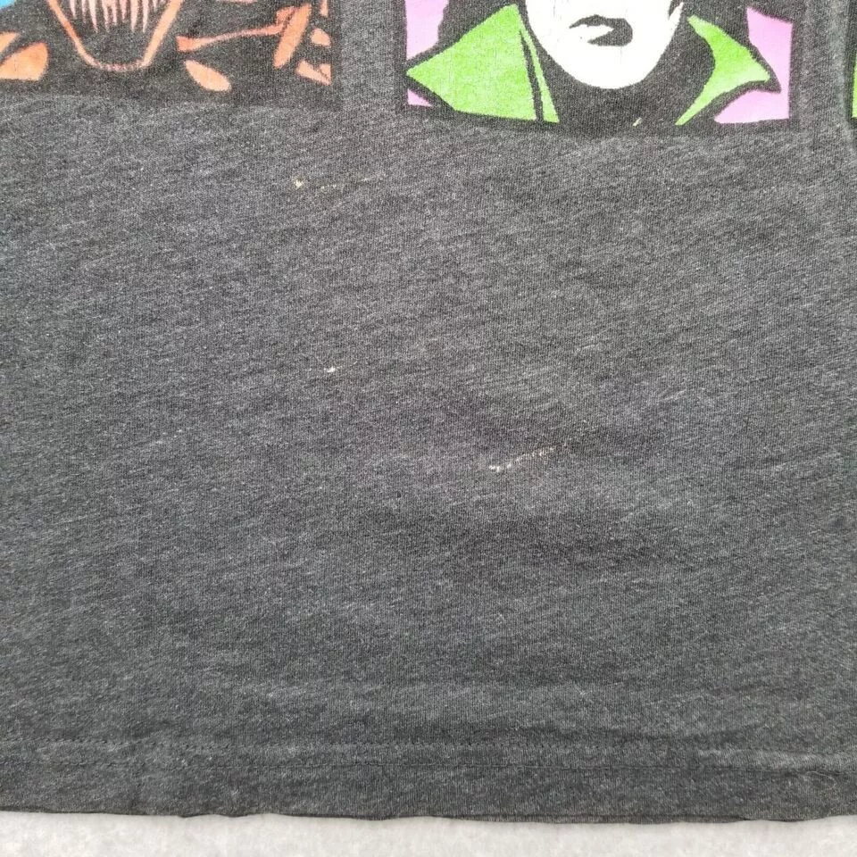 Marvel Comics Short Sleeve T Shirts Marvel Comics Marvel Shirt Mens 2XL Most Wanted Marvel Characters Gray