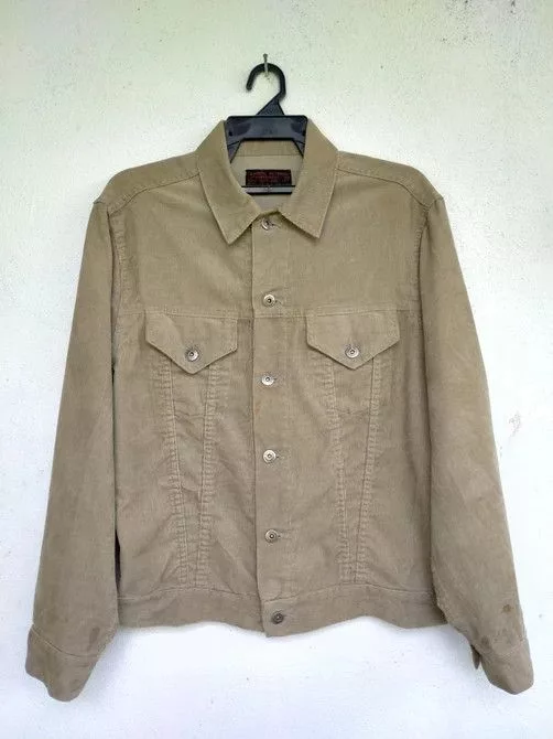 Engineered Garments Denim Jackets Engineered Garments × Nepenthes Cyberweek Vintage Engineered garment corduroy trucker jacket Beige
