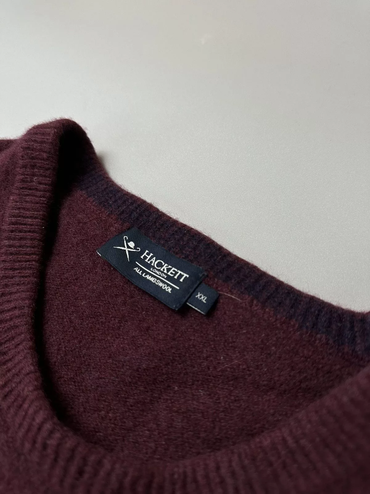 Hackett Sweaters Knitwear Woolen sweater dark rose Hackett Pink
