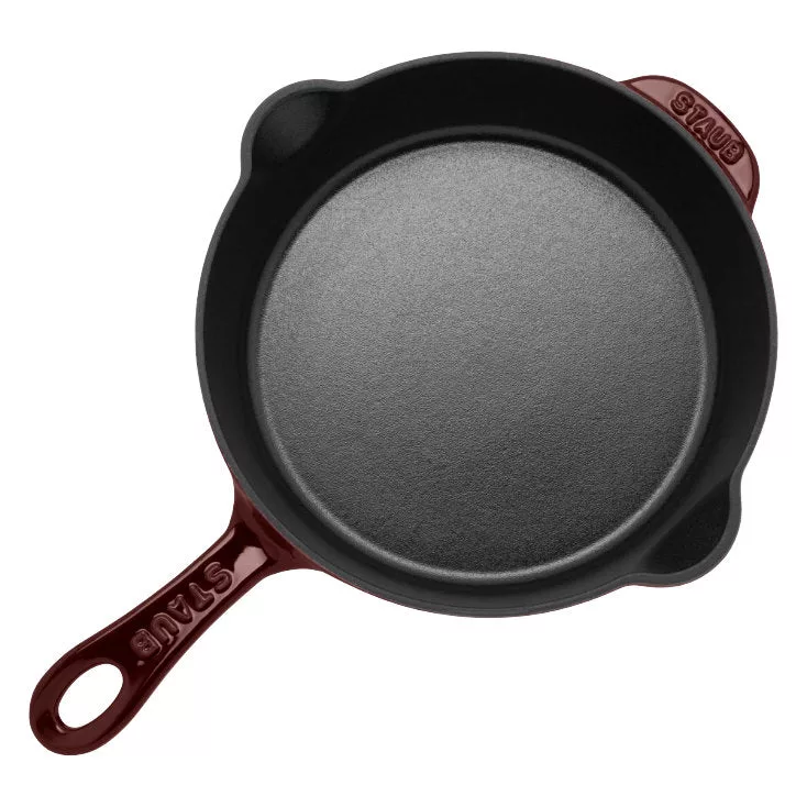 Staub 8.5" Deep Skillet Grenadine