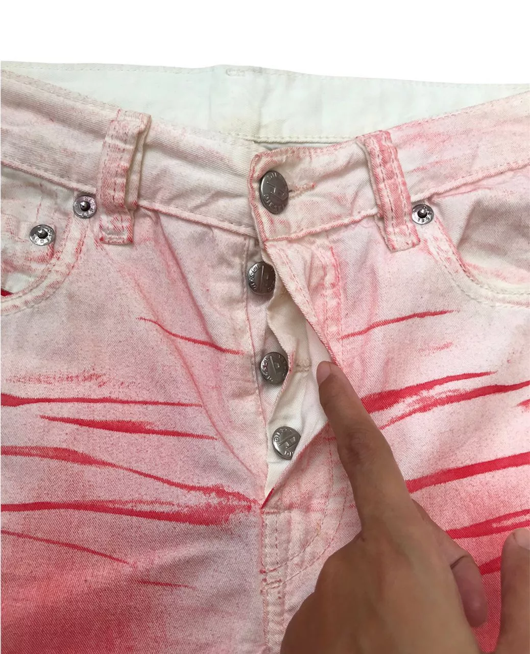 Diesel Casual Pants Diesel FullPrint Art Punk Design Pants Multi