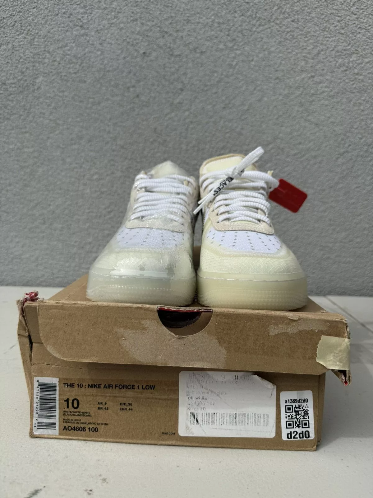 Nike Low Top Sneakers Nike × Off-White Off white Air Force 1