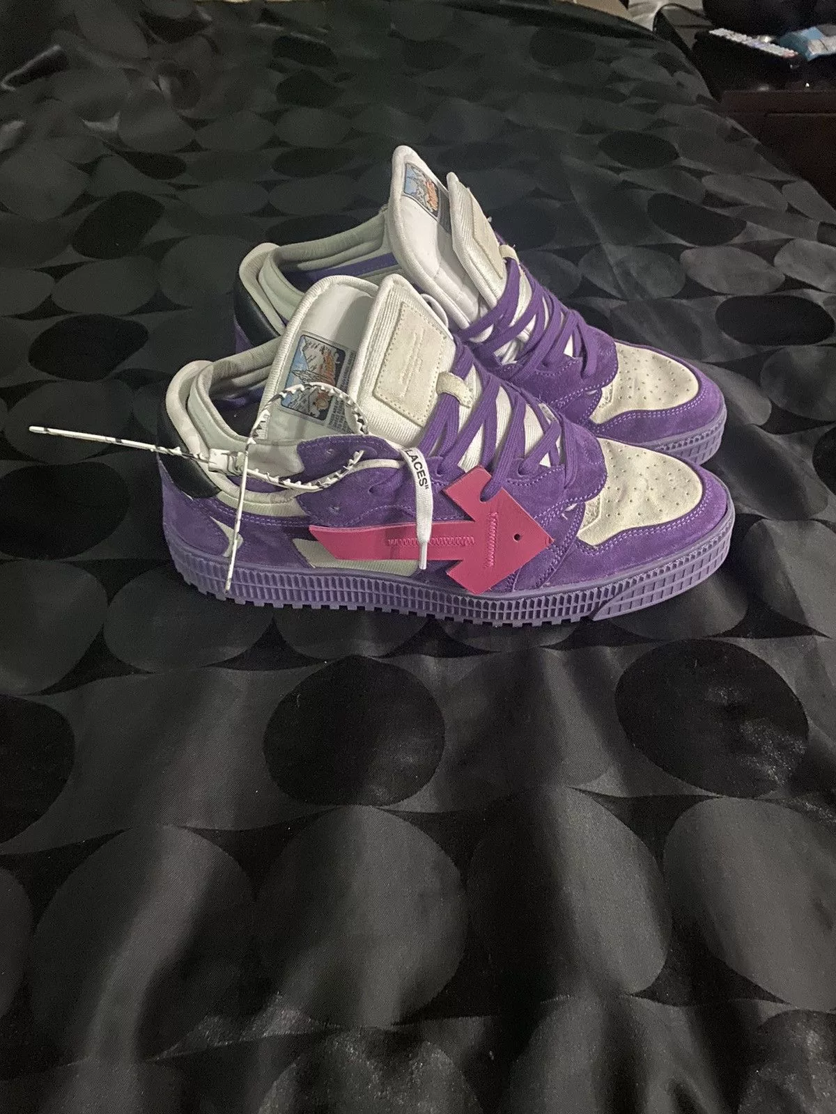 Off-White Low Top Sneakers Off-White Off- White Air Force Purple
