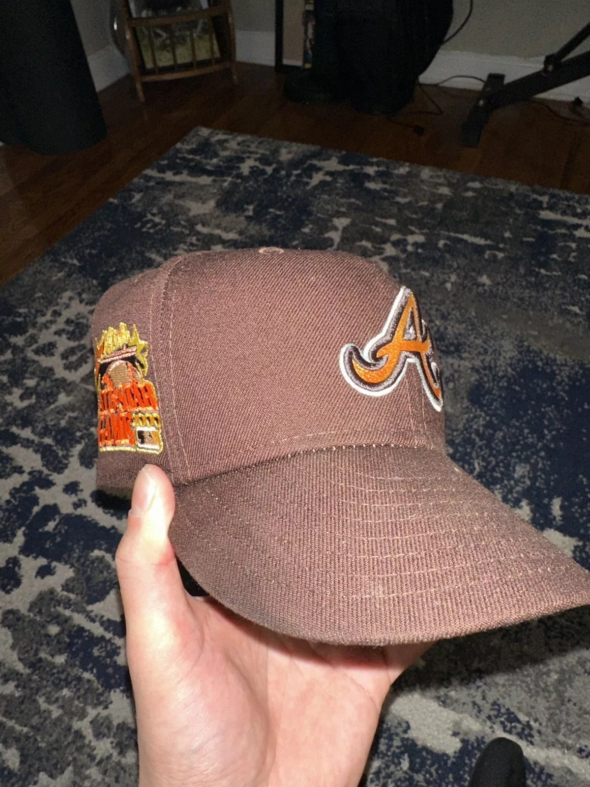 MyFitteds Hats MyFitteds × New Era 7 3/8 MyFitteds x Atlanta Braves 2000 ASG ‘Agatsuma’ Brown
