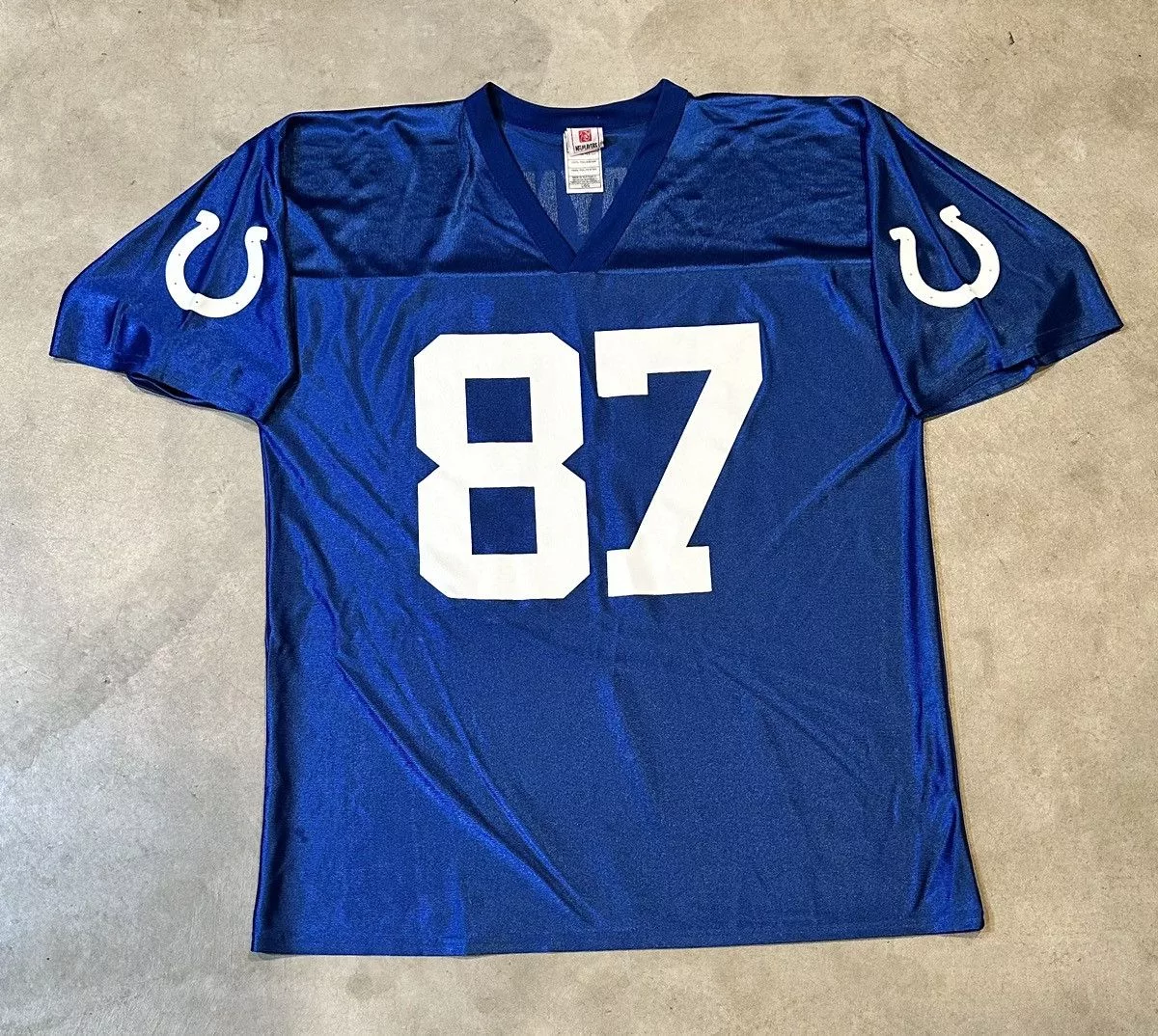 NFL Jerseys Y2K NFL Indianapolis Colts Reggie Wayne Football Jersey Blue Sportswear