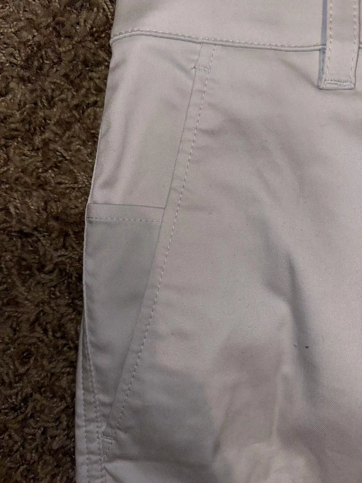 Nike Denim Nike Men's Flex UV Chino Golf White Pants