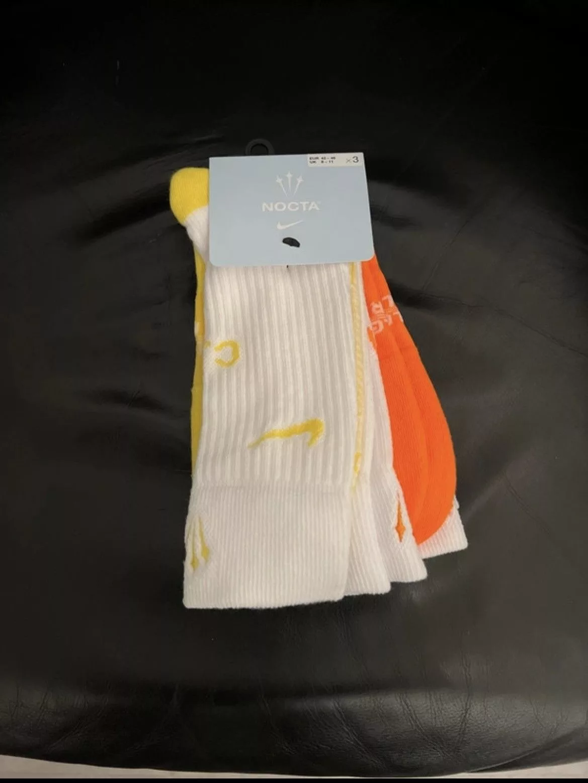 Nike Socks Underwear Nike x NOCTA Crew Sock - 3 Pack Large Multi White