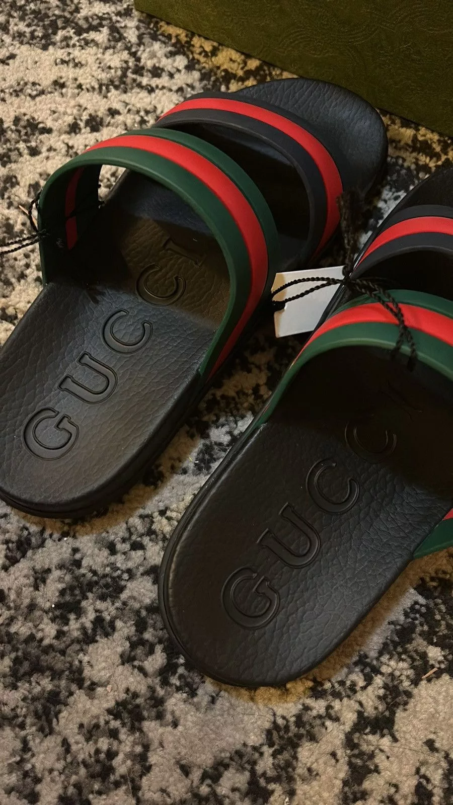 Gucci Sandals Gucci Agrado GRG Rubber Slide Sandal size 8 Multi