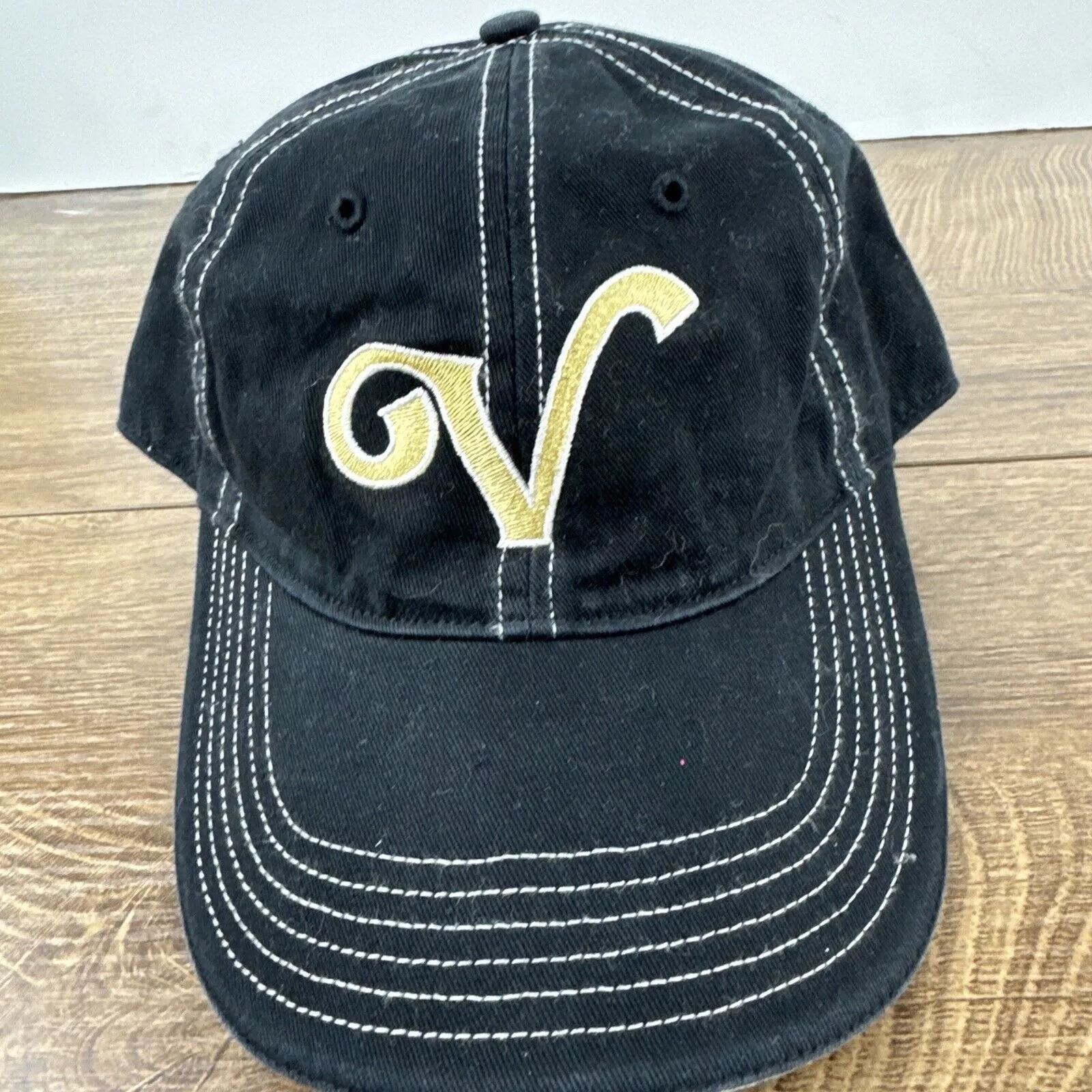 Other Hats Other Vanderbilt Commodores Black Hat Adjustable Adult Size Hat Ca