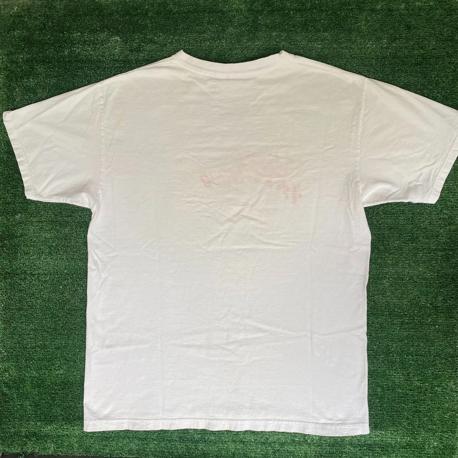 Planet Hollywood Short Sleeve T Shirts Vintage 90s Planet Hollywood Shirt Chicago Logo Tourist Tee White Streetwear