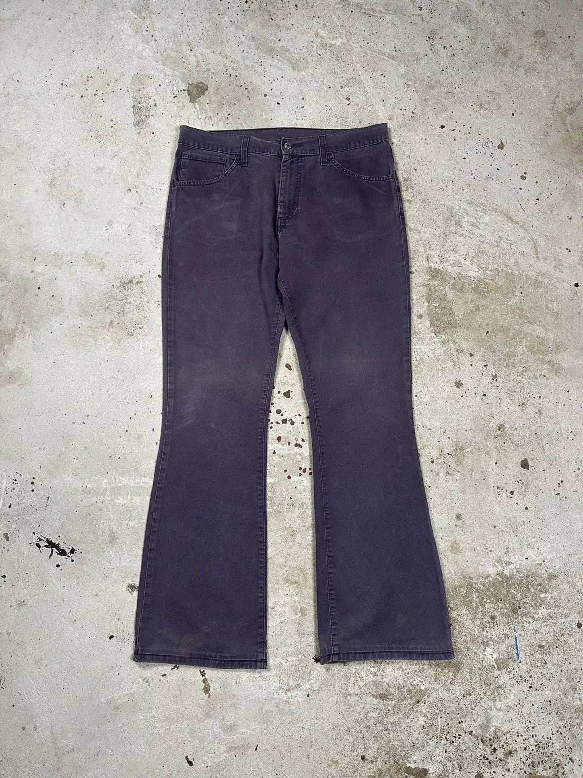 Levi's Casual Pants Levi's × Vintage Vintage 2000 Levi’s 525 Bootcut Flared Purple Wide Legs Pant Streetwear