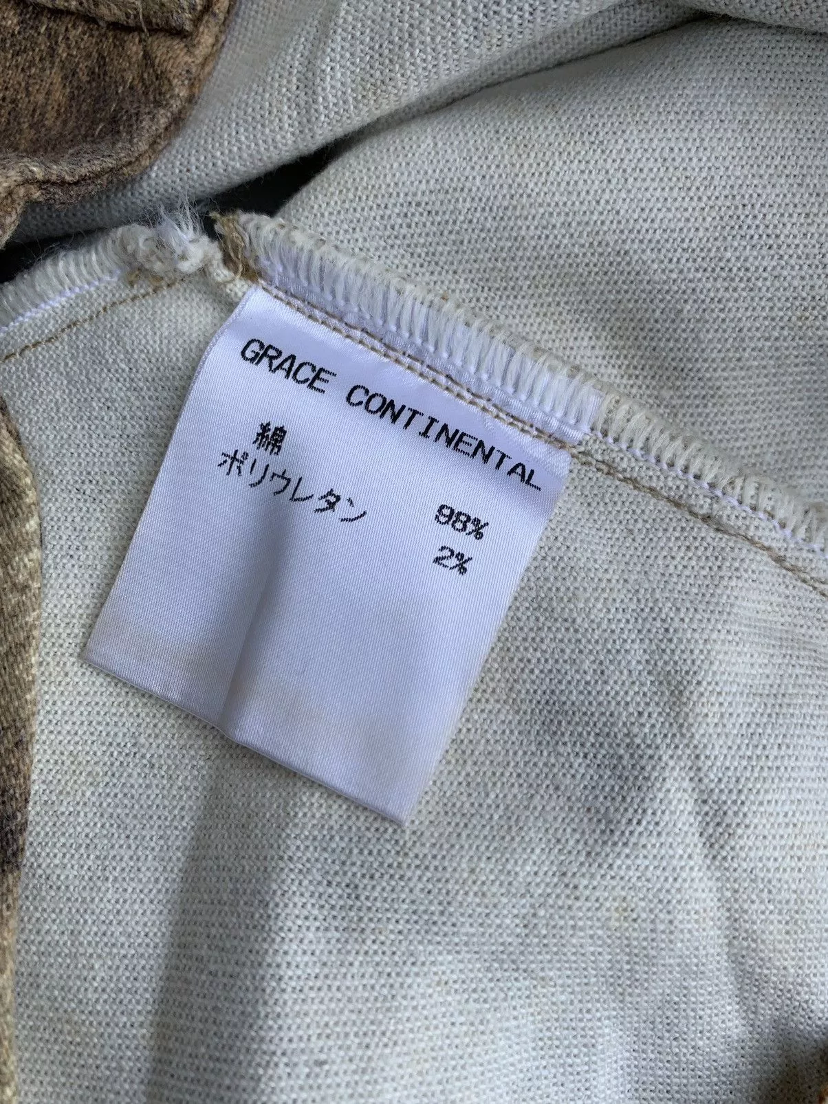 Designer Pants Designer Vintage Grace Continental Leopard Print Flare Brown