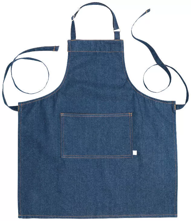 Denim Stone Wash Basic Chef Apron