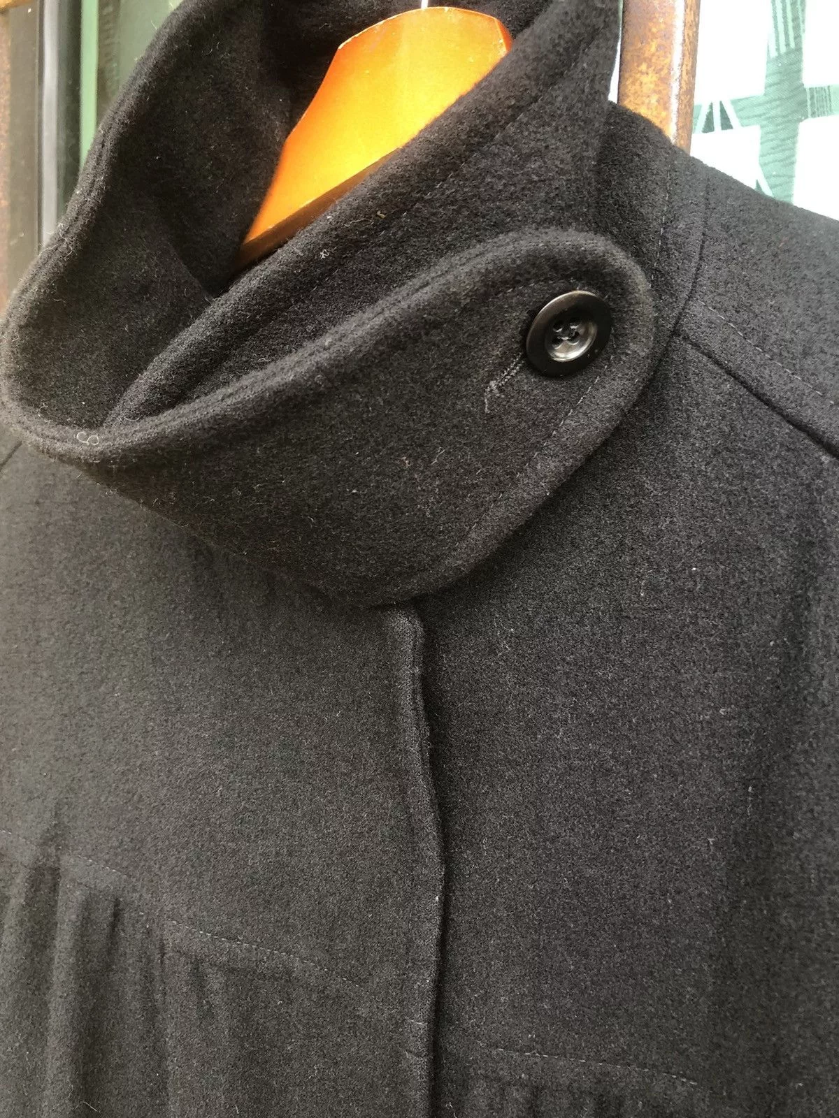 Dries Van Noten Coats Dries Van Noten Wool Long Coat Black