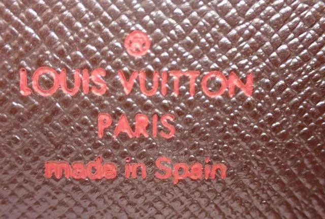 Louis Vuitton Wallets Louis Vuitton Damier Ebene Brown Passport Holder