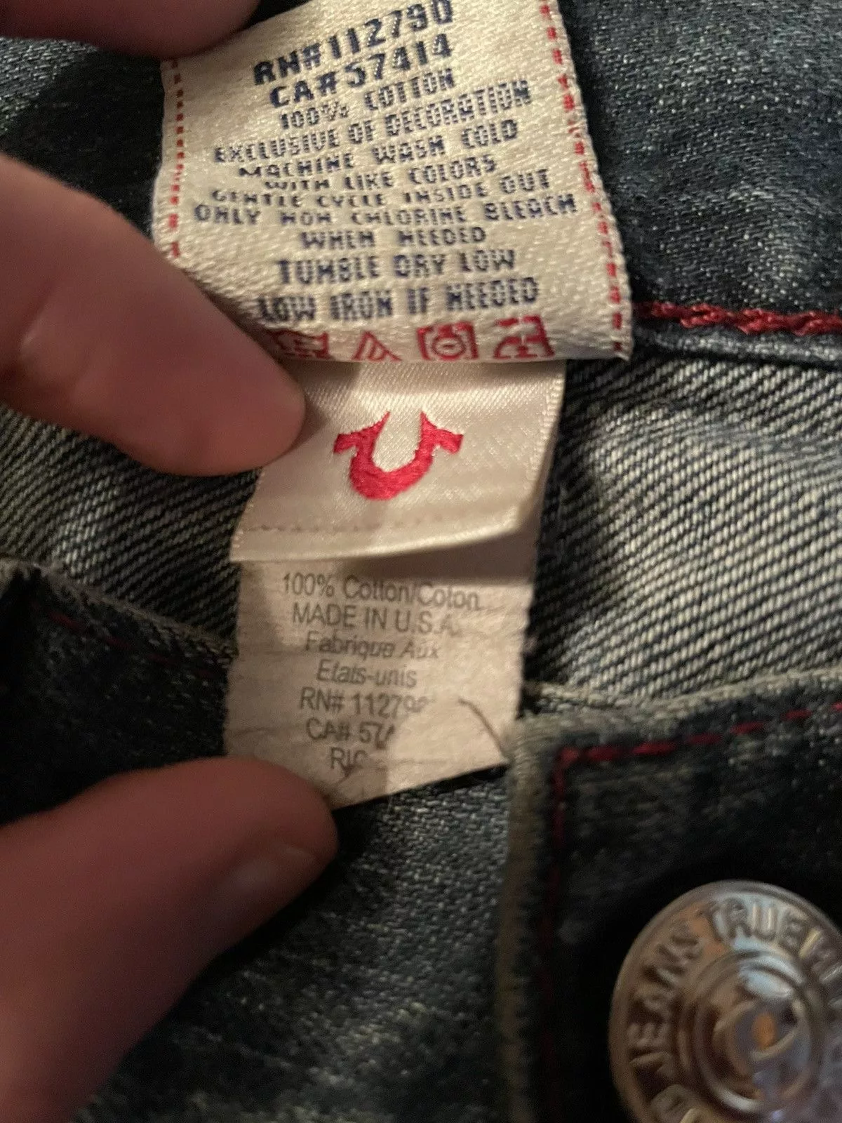 True Religion Denim True Religion Ricky Jeans Blue
