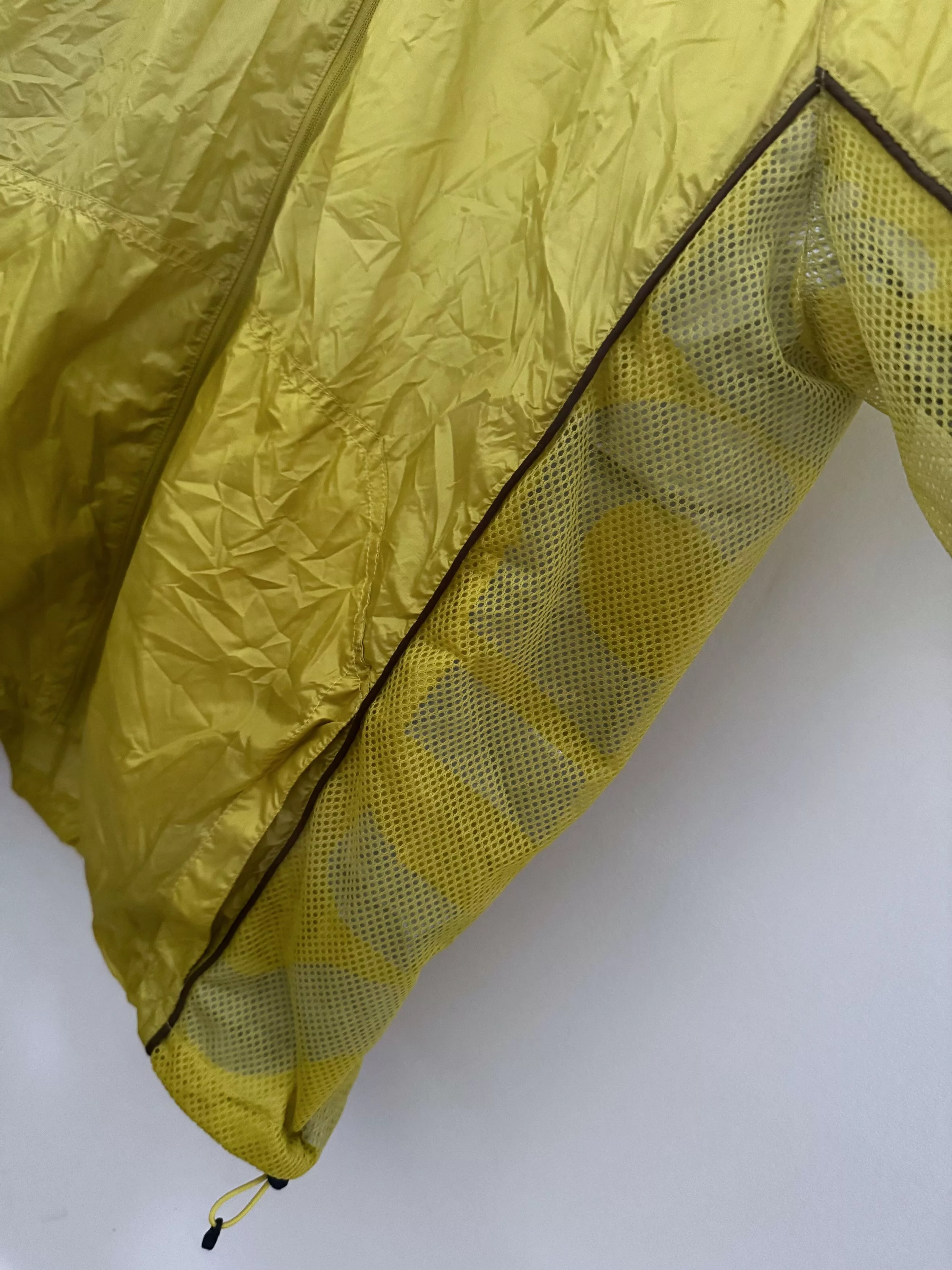 Supreme Light Jackets Supreme Ripstop Hooded Windshell 'Acid Yellow'