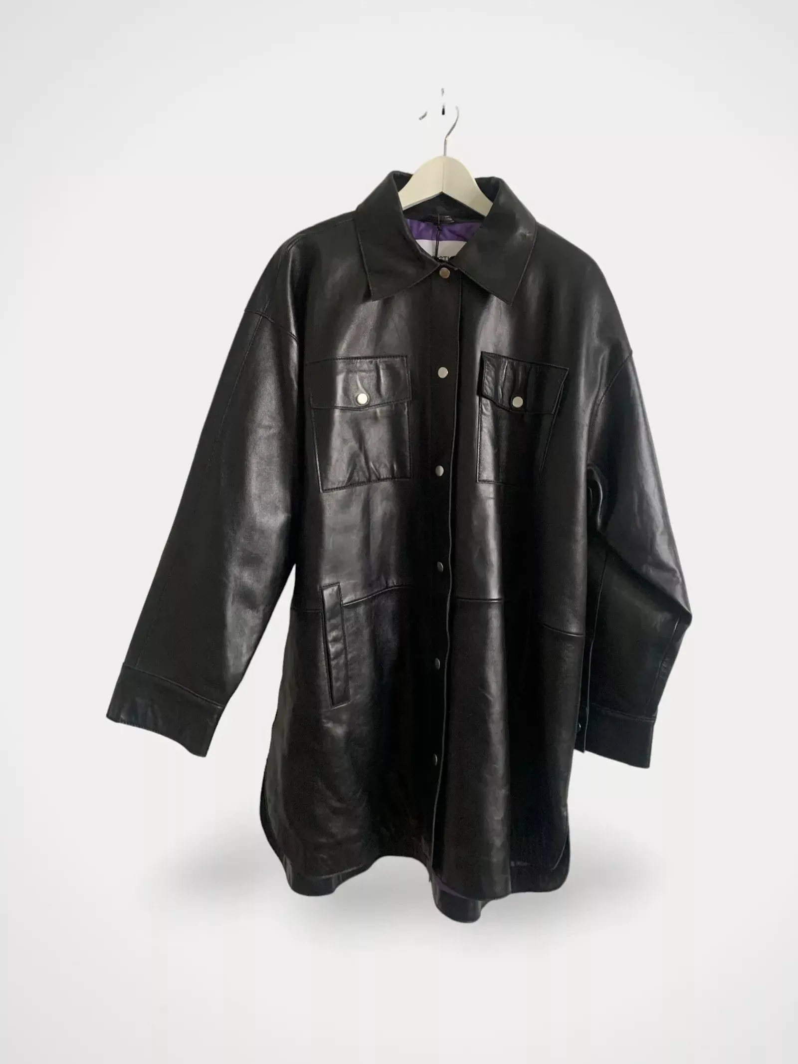 STAND STUDIO Coats Stand Studio Maryami overshirt Coat Black