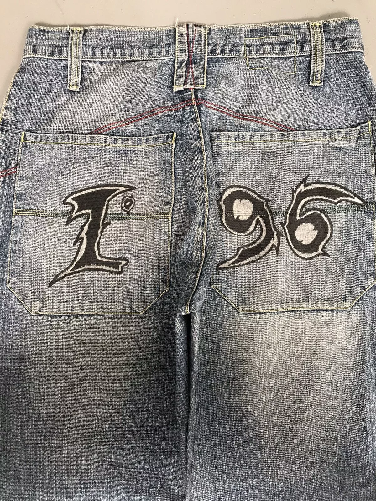 Vintage Denim Vintage pime 96 embroidered denim Blue