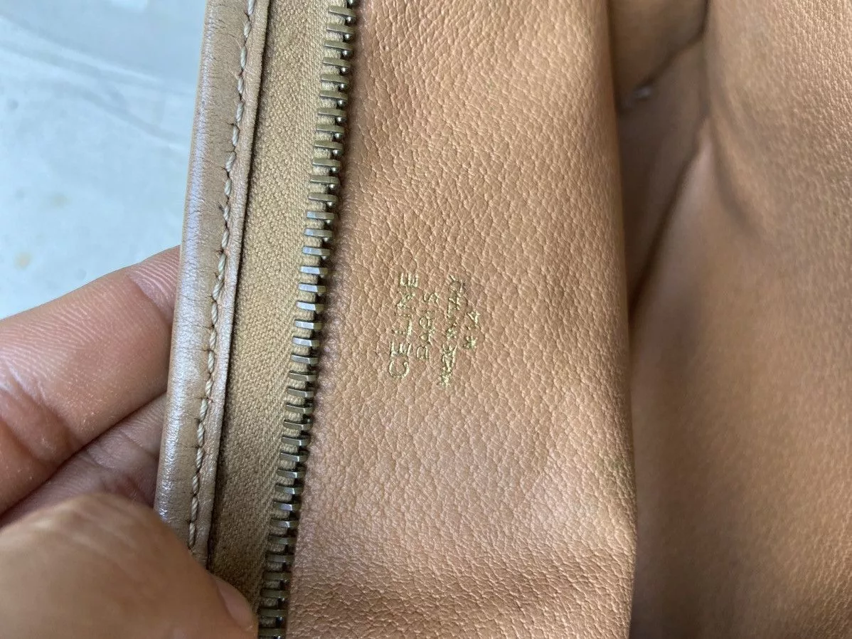 Celine Clutches Celine × Designer Auth Celine Macadam clutch Bag Brown Luxury