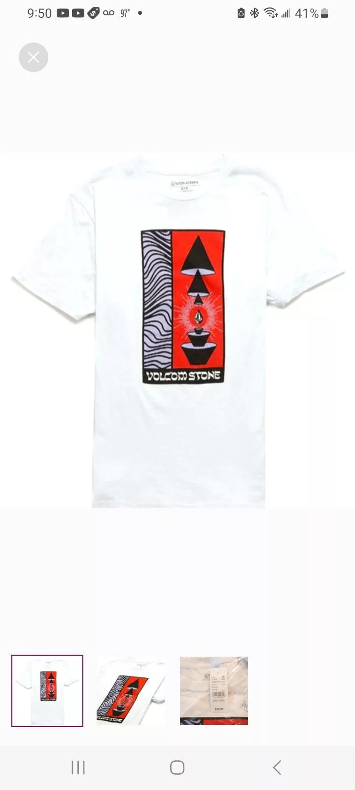 Volcom Short Sleeve T Shirts Volcom Within T-Shirt White