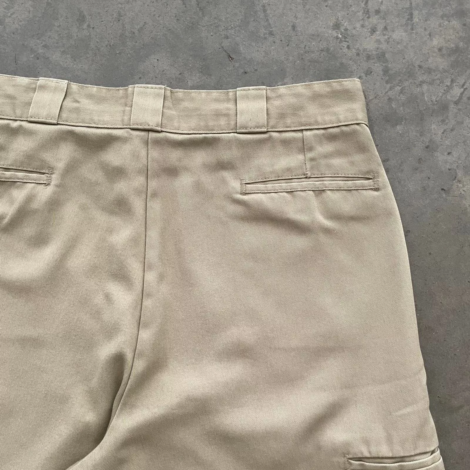 Dickies Shorts Dickies Khaki Flat Front Work Shorts Brown