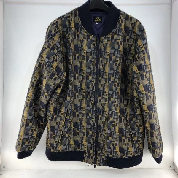 Needles Light Jackets Needles Jacket All-over Print Blouson Quilted Multicolor