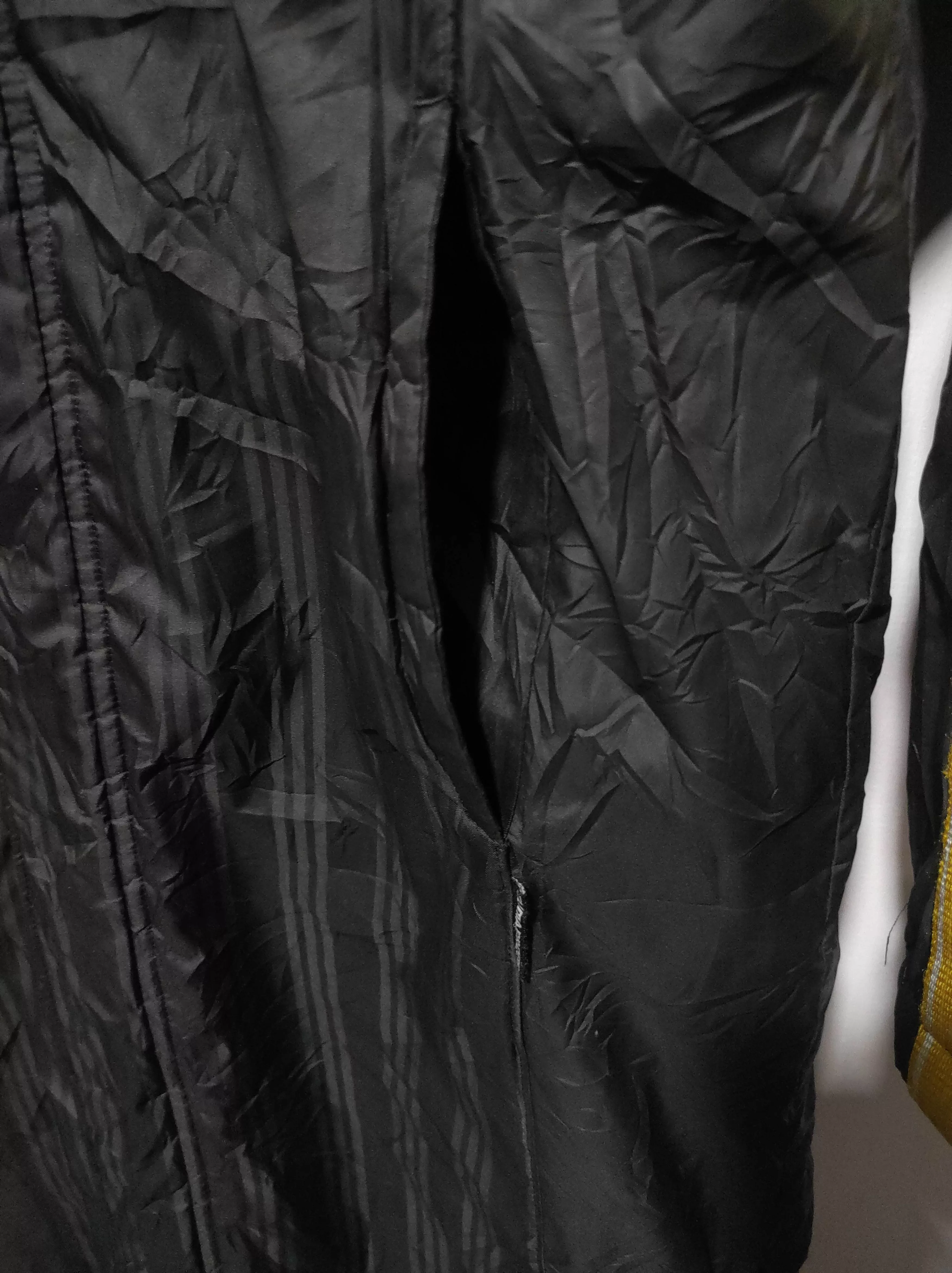 Adidas Heavy Coats Vintage Adidas Long Jacket Black
