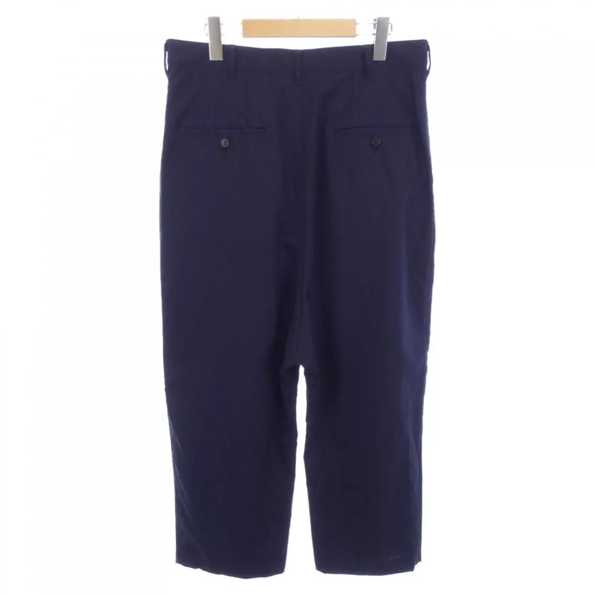 Comme des Garcons Homme Cropped Pants Plain Tuck Wool Long Purple