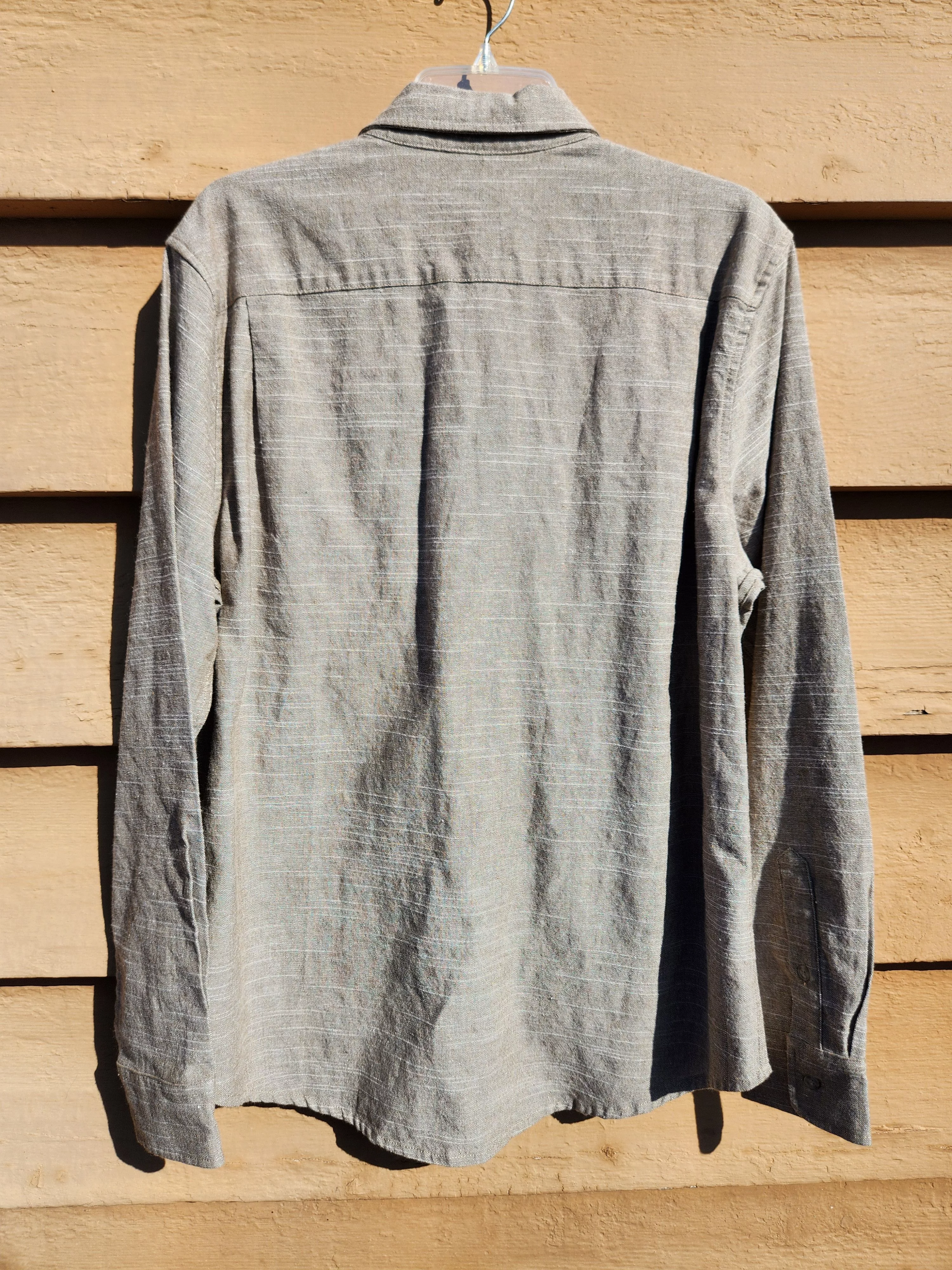 Bridge & Burn Shirts Button Ups Bridge & Burn Bridge and Burn linen blend Multi