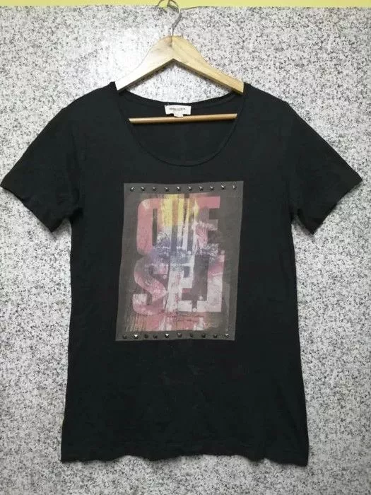 Diesel Short Sleeve T Shirts Diesel × Diesel Black Gold × Vintage VINTAGE DIESEL VERY RARE