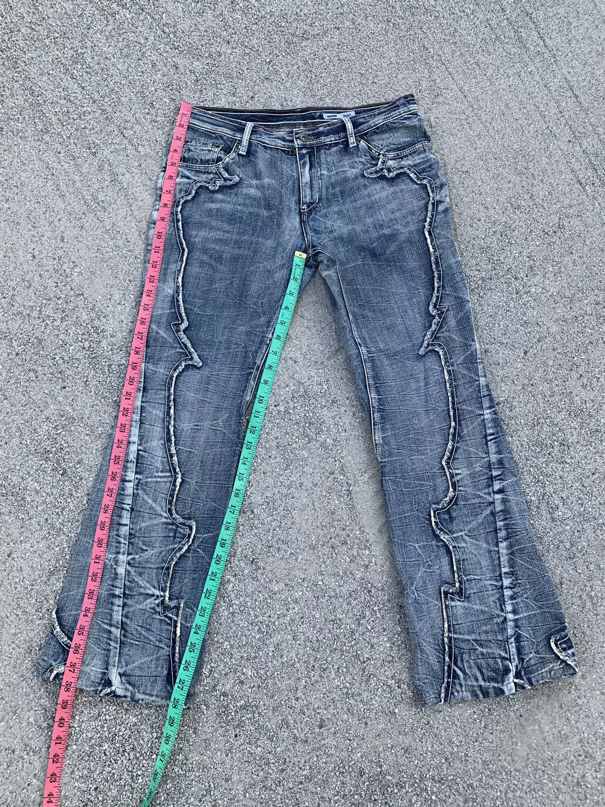 semanticdesign Denim semanticdesign 💥Flared💥Semantic Design Nice Design Jeans Pants Blue Vintage