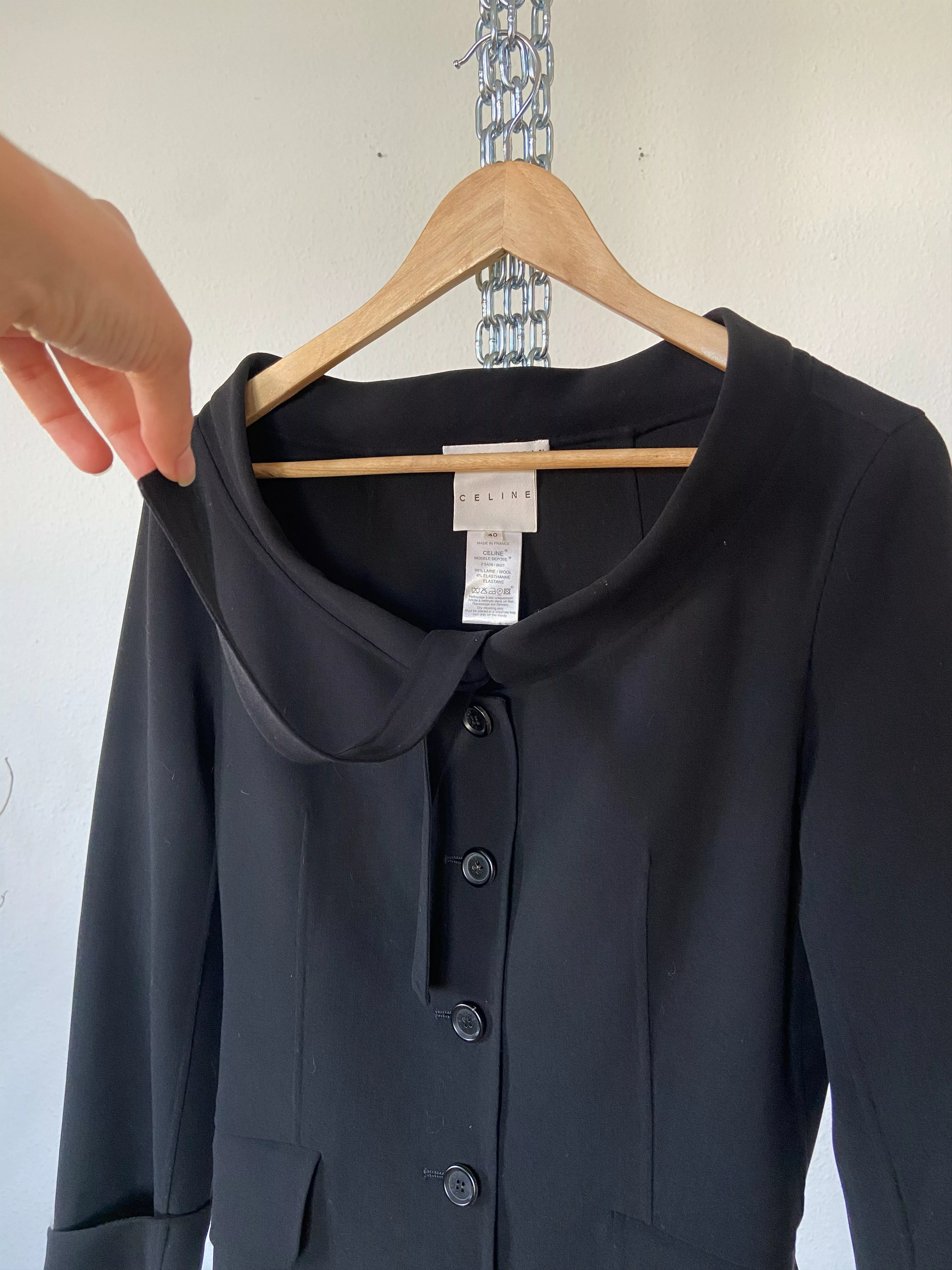 Celine Blazers Celine wool black blazer