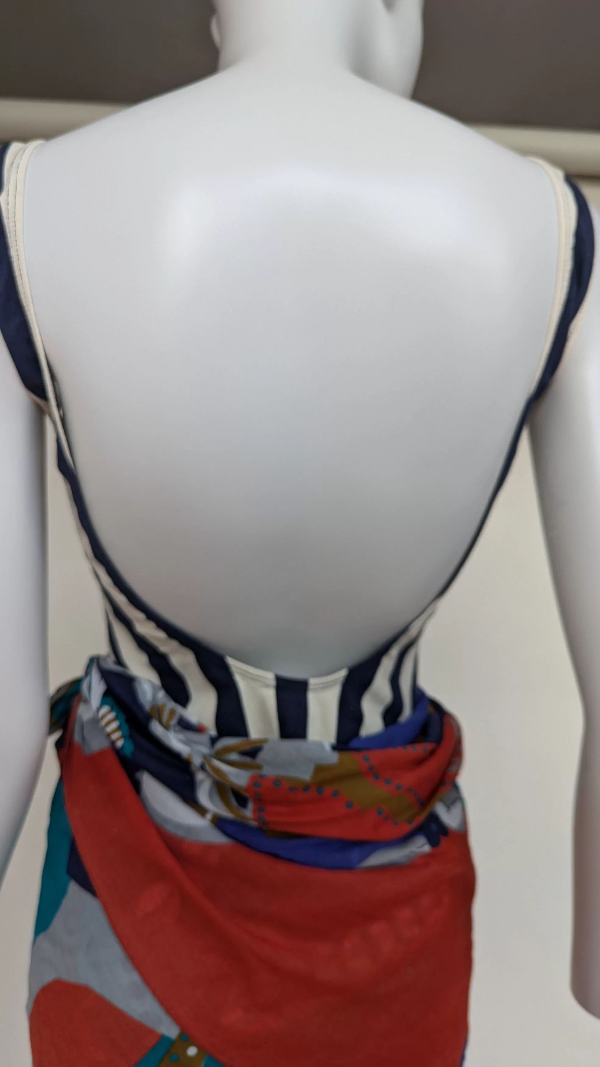 Designer Bodysuits Designer cotton bodysuit, stripes Multi