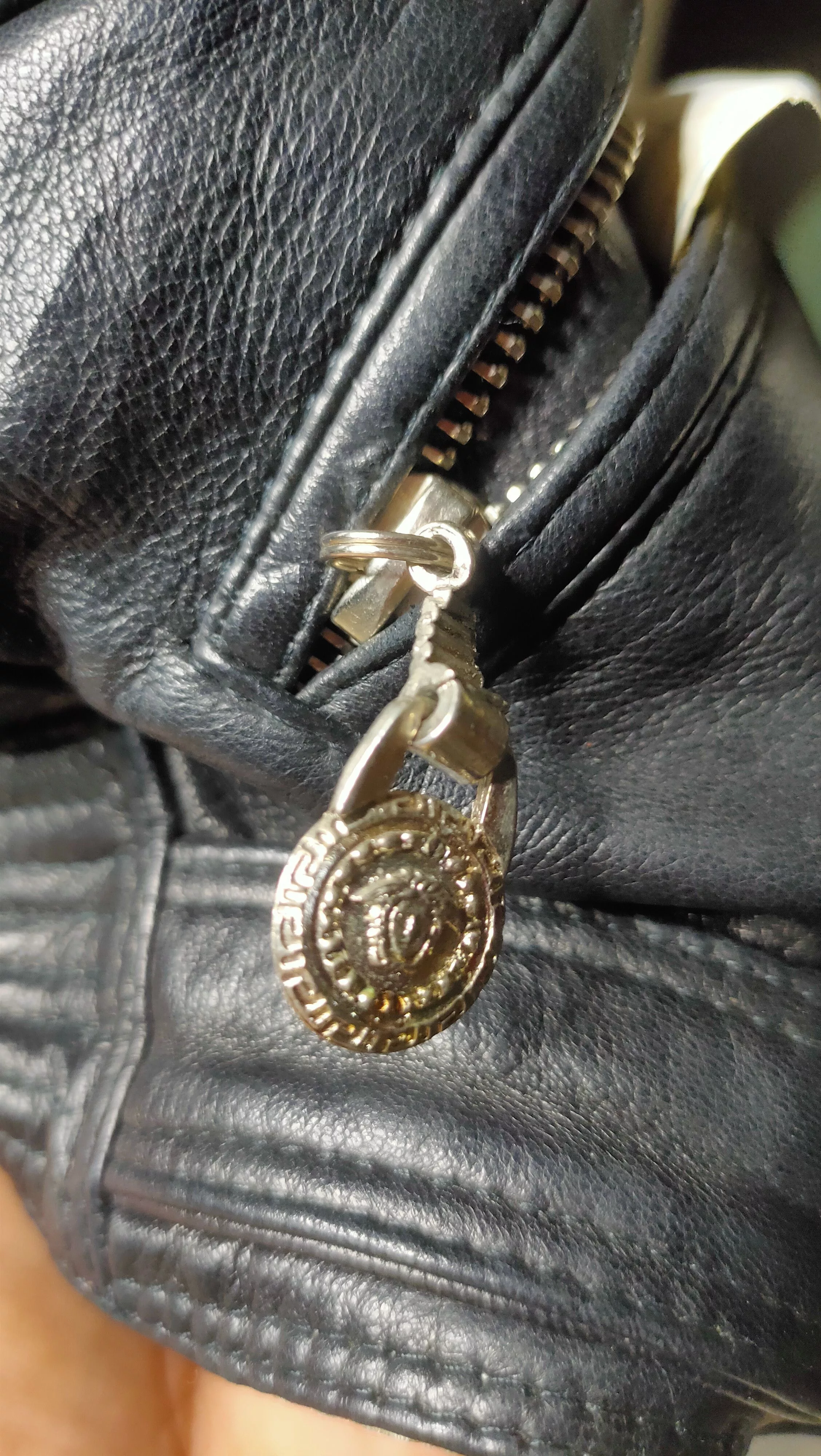 Versace Leather Jackets 💥OFFER 💥 Gianni Versace 80s Leather Jacket Black Vintage