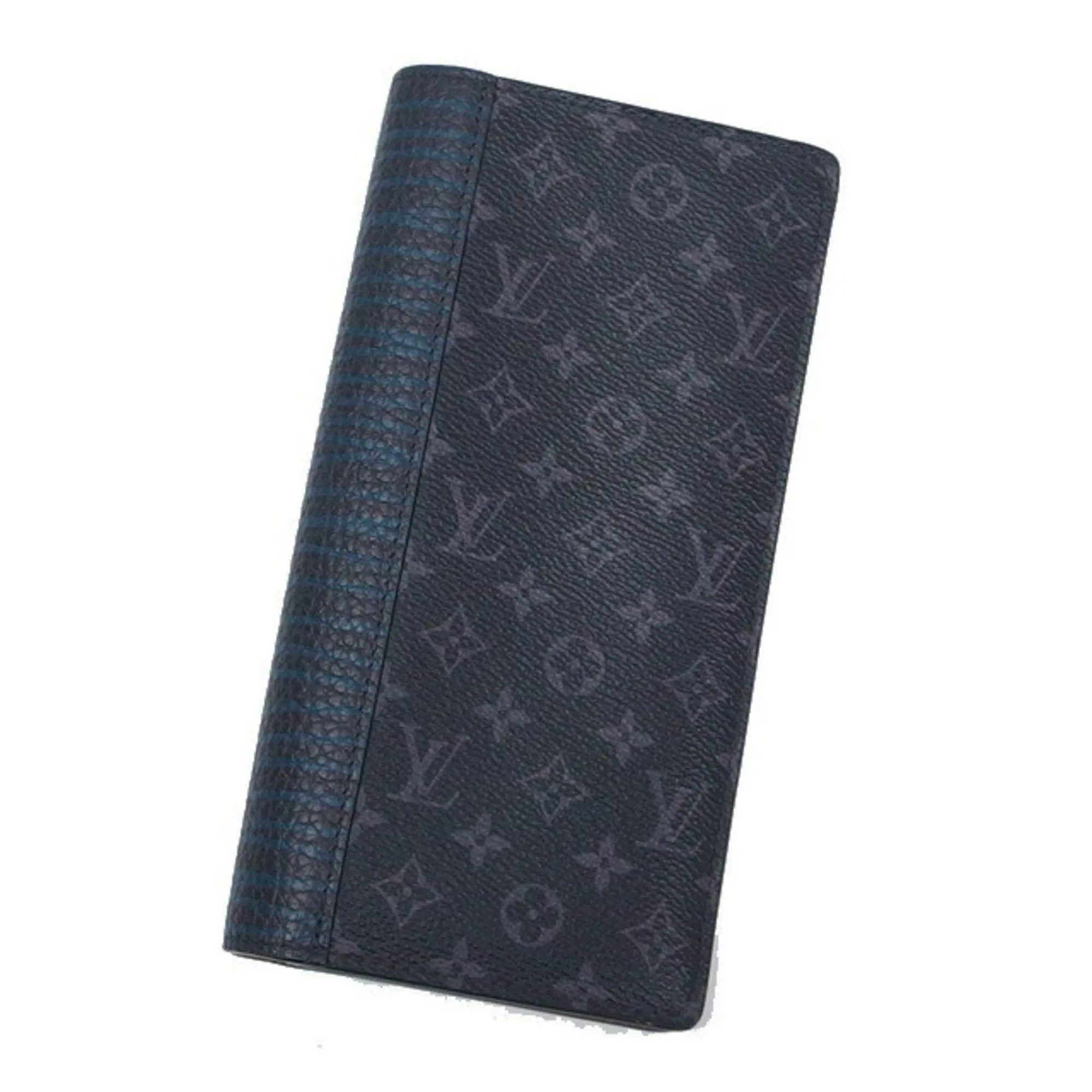 Louis Vuitton Wallets Louis Vuitton Monogram Patchwork Portefeuille Brazza Eclipse Beige