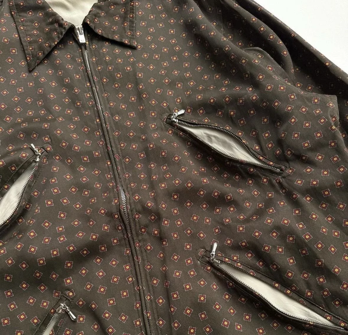 Needles Light Jackets Needles Lined Multi-Pocket Blouson Brown