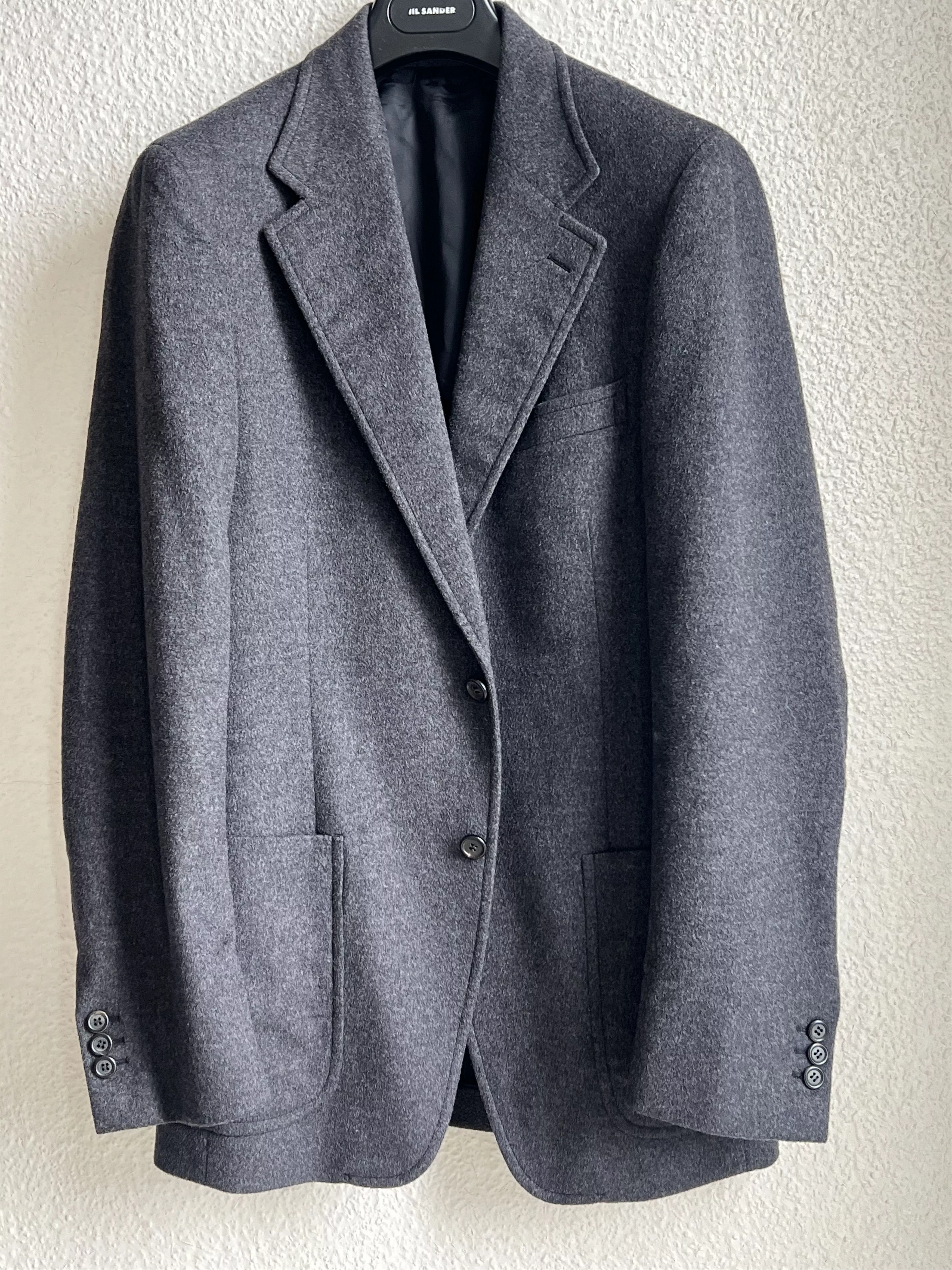 Prada Blazers Prada tailored wool jacket Gray