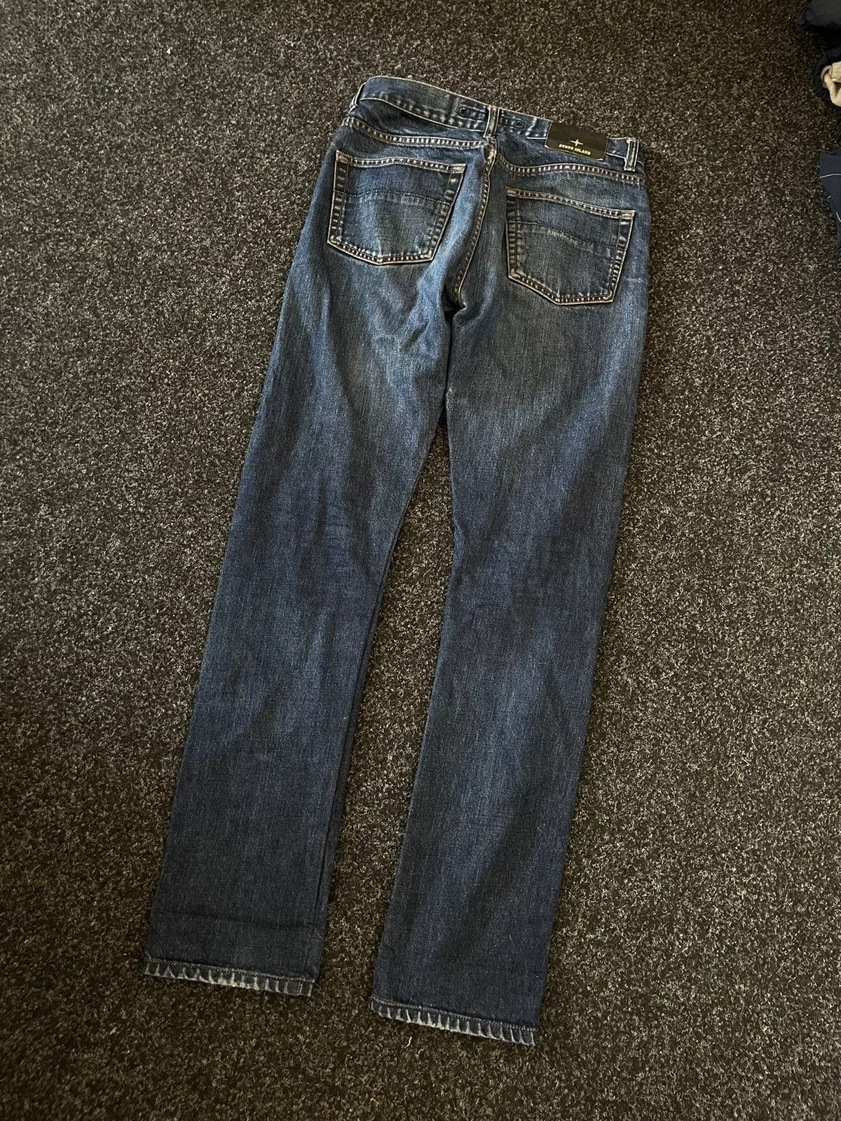Stone Island × Vintage Stone island denim jeans pants 90s vintage old school money Multi Streetwear