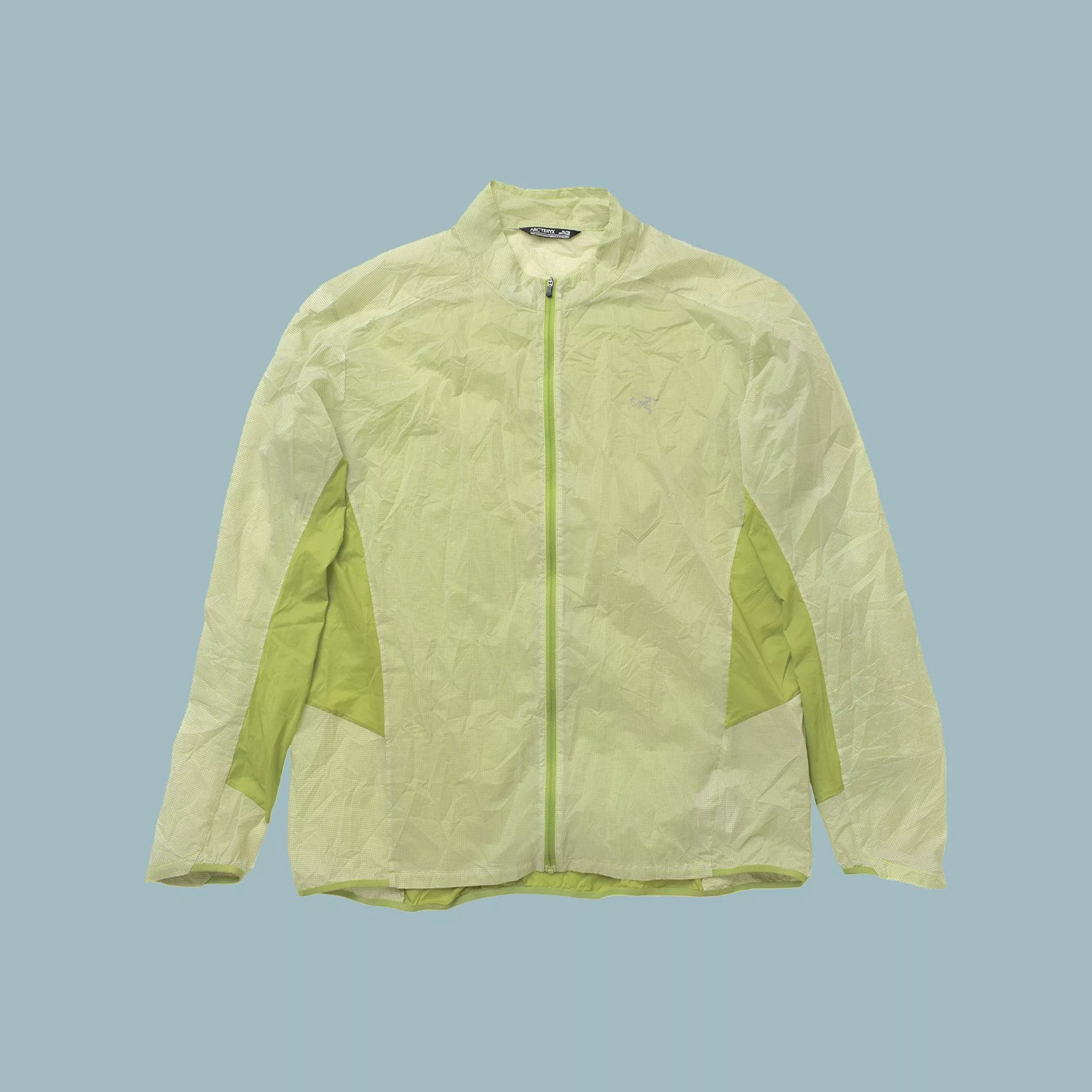 Arc'teryx Light Jackets ARC'TERYX Light Green Checkered Runners Jacket Like New