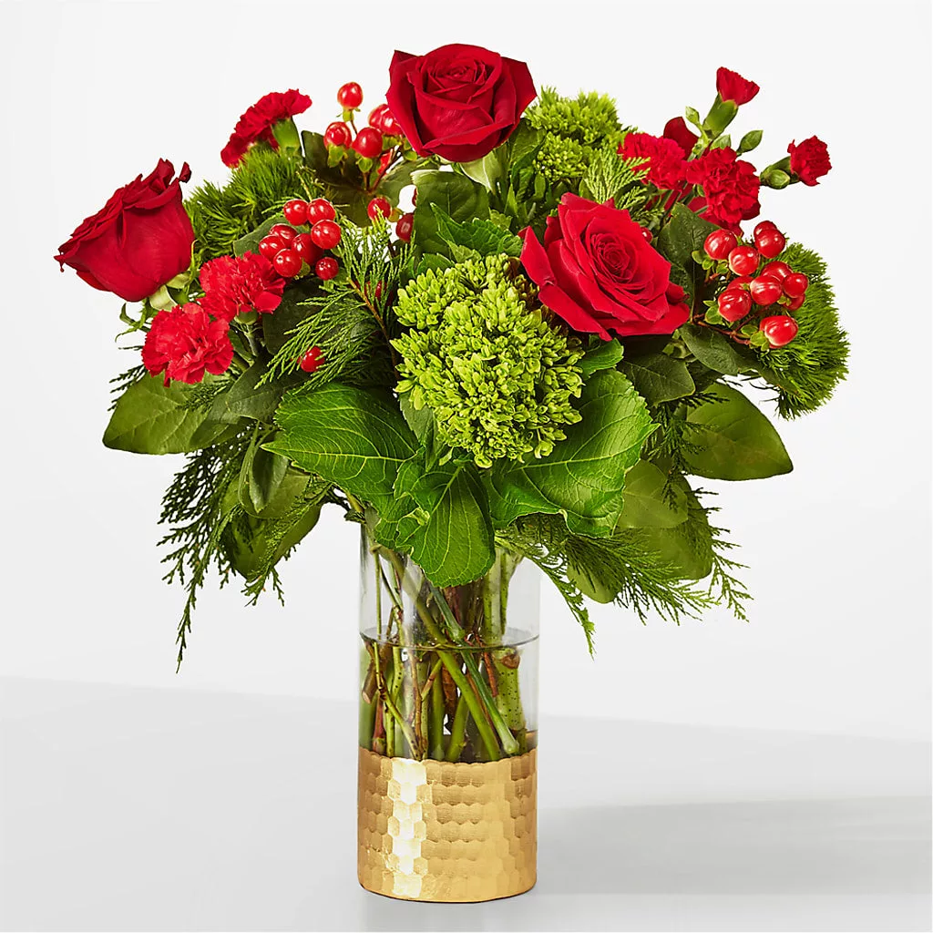 Plaid Throw Bouquet