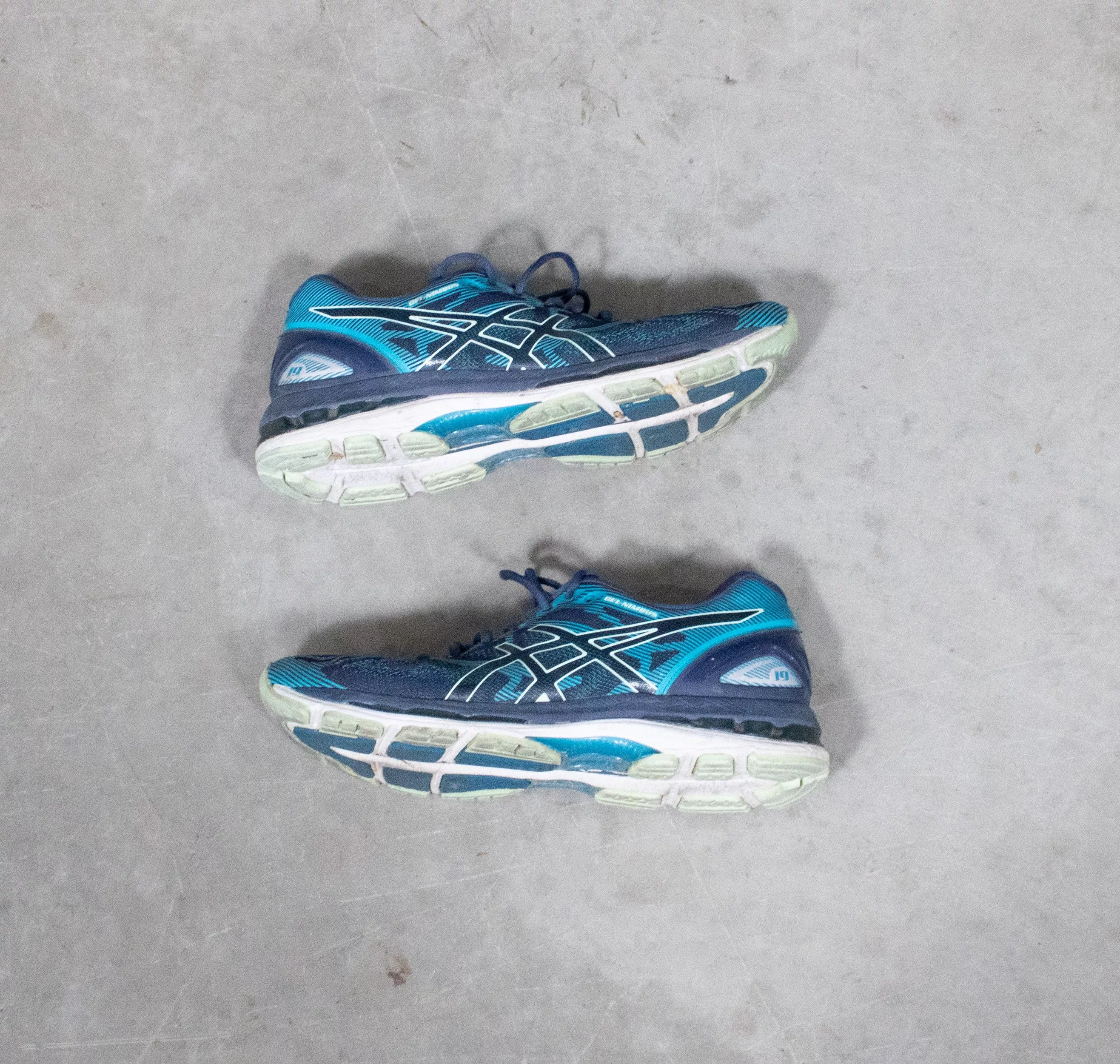 Asics Low Top Sneakers Asics Gel Kimbo Blue Sneakers Multi
