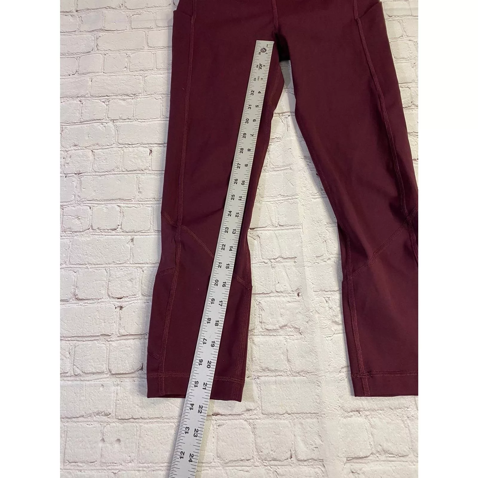 lululemon leggings size 4 Red