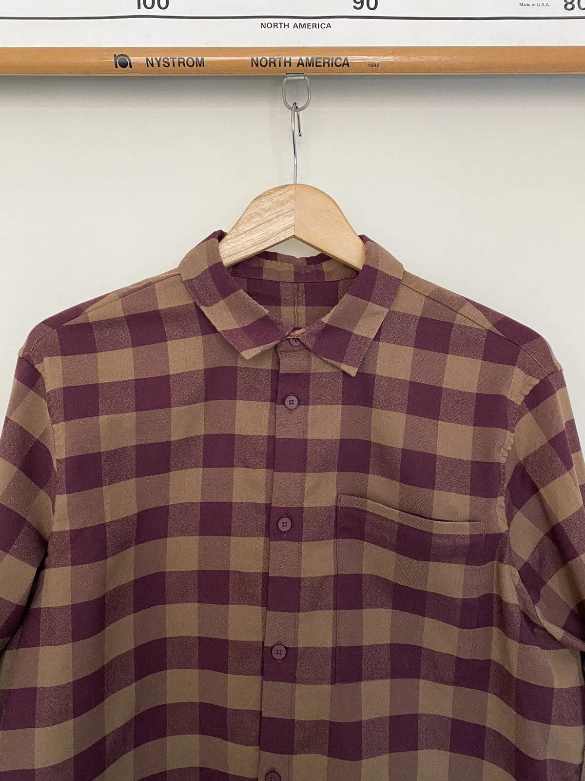 Lululemon Shirts Button Ups lululemon Button Up Shirt Red