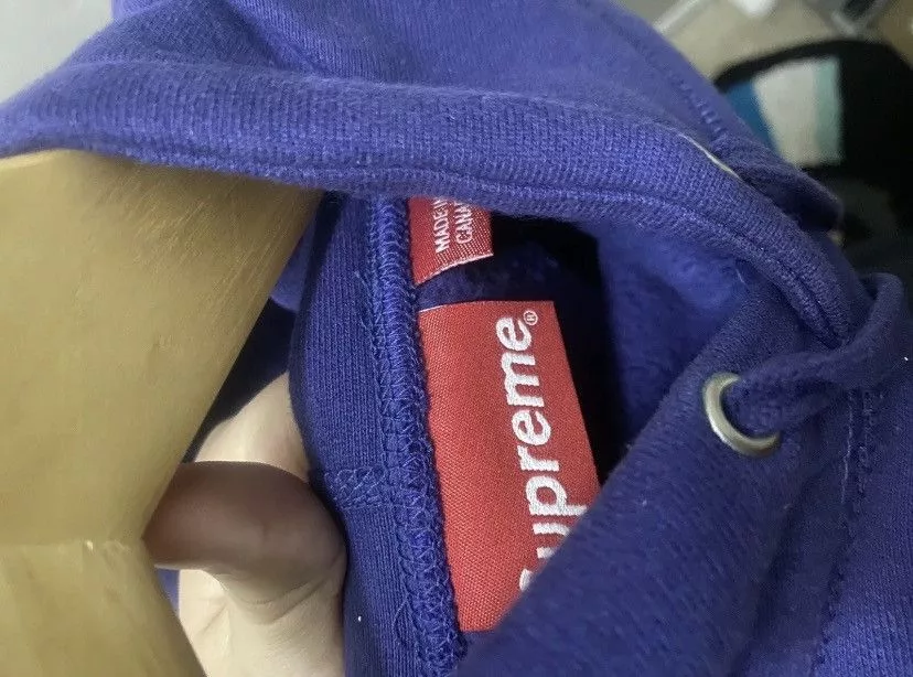Supreme Sweatshirts Hoodies Supreme Box Logo Indigo/Mid blue/purple